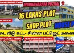 கடை வீடு கட்ட- சின்ன பட்ஜெட் மனை 🔥💰